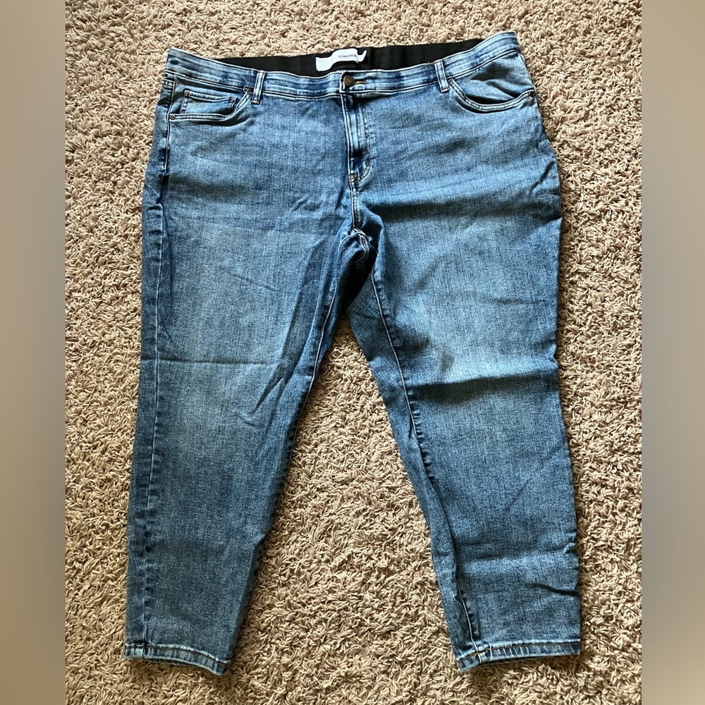 Sonoma Women's Blue Ankle Jeans 24w